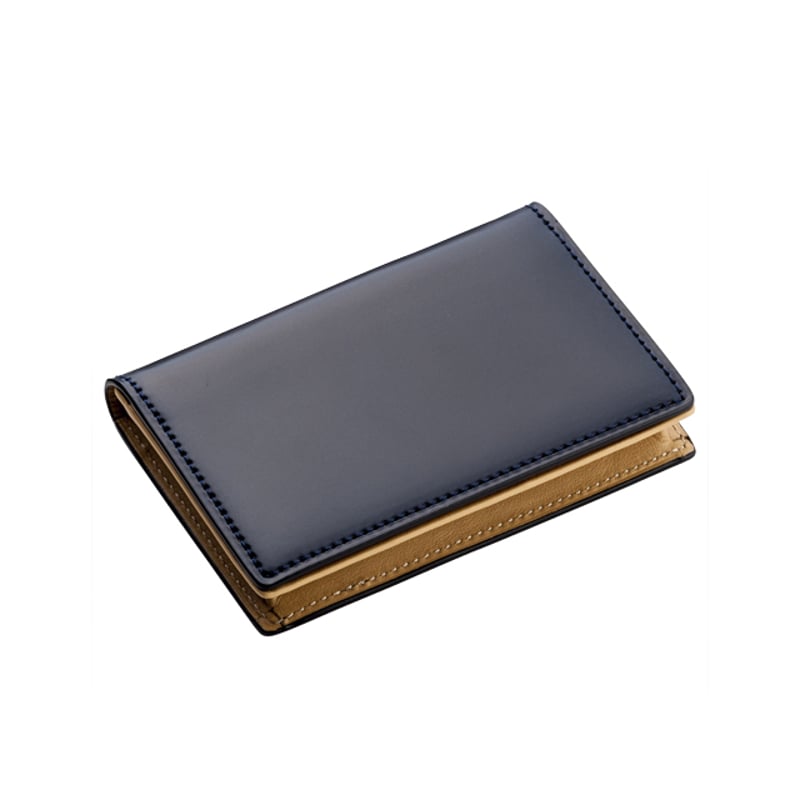Brelio コードバン 通しマチ 名刺入れ | NAGASAWA JournalStyle