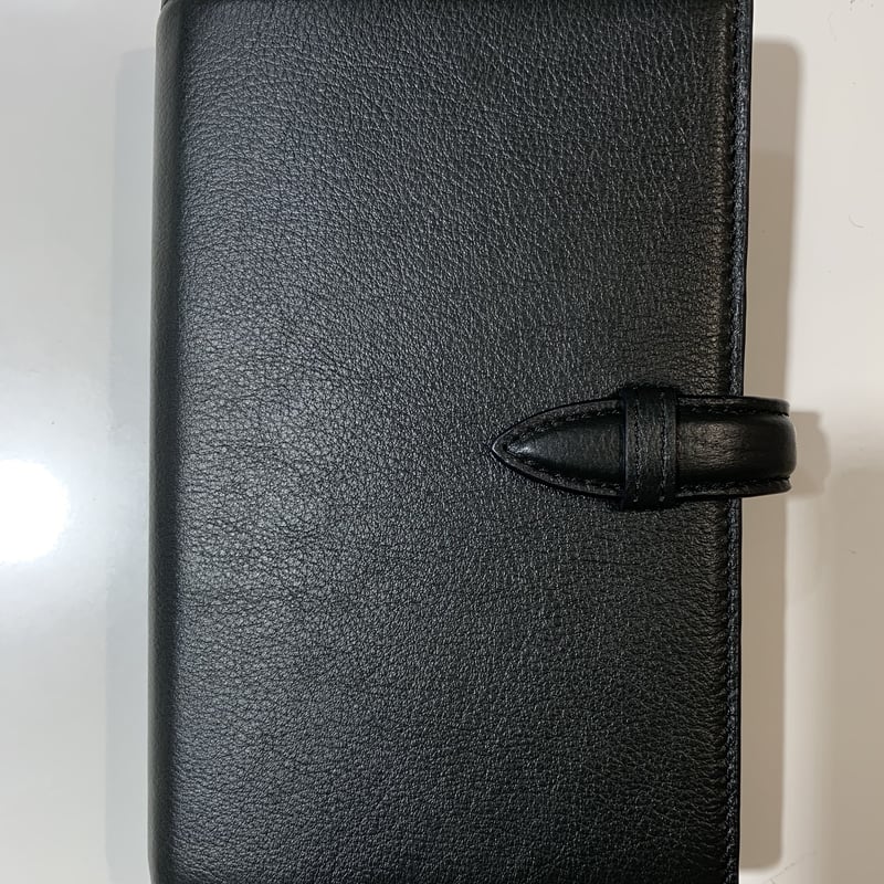 Brelio ヤクレザー システム手帳 バイブルサイズ・ベルト 16mm No.584