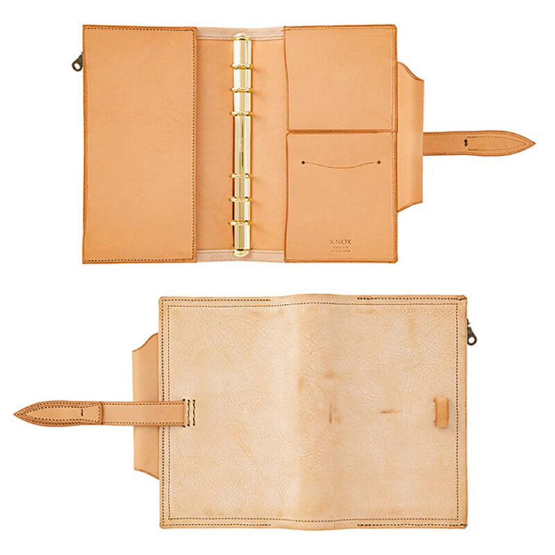 るたページ KNOX 【FLUCT｜フラクト】 システム手帳 バイブルサイズ ベルト