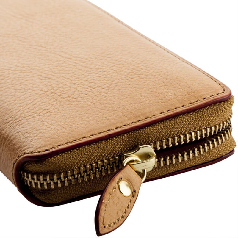 パオ】Brelio ラウンドジップウォレット 二つ折り財布（ラウンドzip