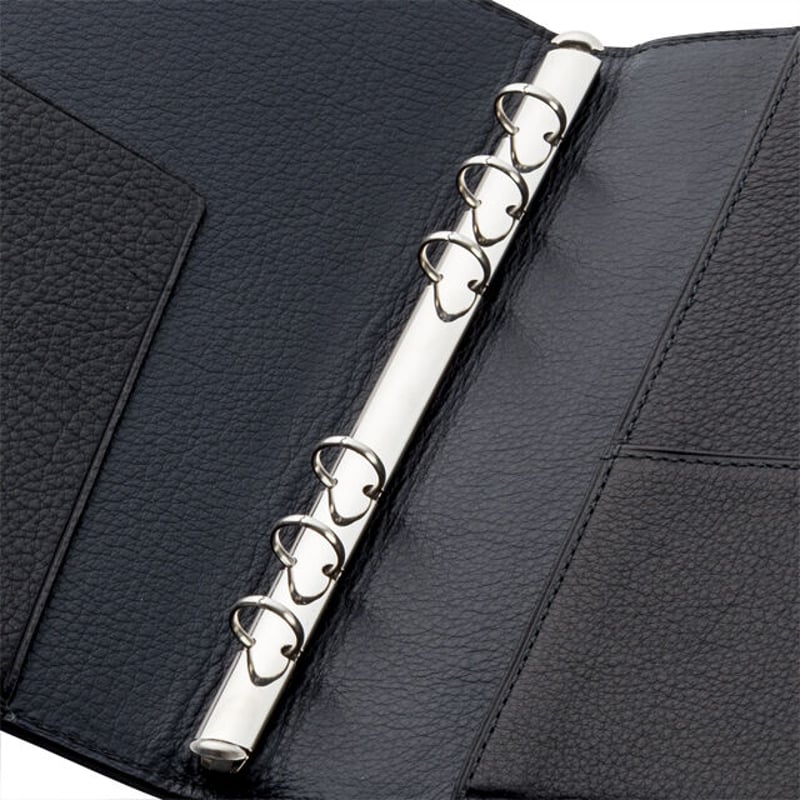 Brelio ヤクレザー システム手帳 バイブルサイズ ・ノート 11mm No.5