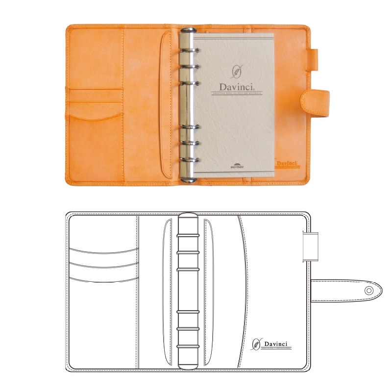 ♡★値下げ★作家さま作成オリジナル M5 ロロマレザー♡ ダヴィンチ ロロマホック BIBLE/M6/M5 | NAGASAWA JournalStyle