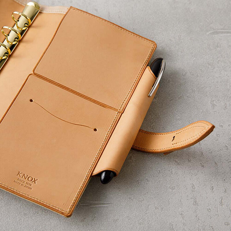 KNOX 【FLUCT｜フラクト】 システム手帳 バイブルサイズ ベルト