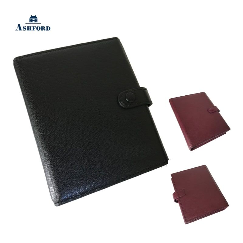 ASHFORD システム手帳 ヘリテイジ コーチマン M6 19mm ブラ