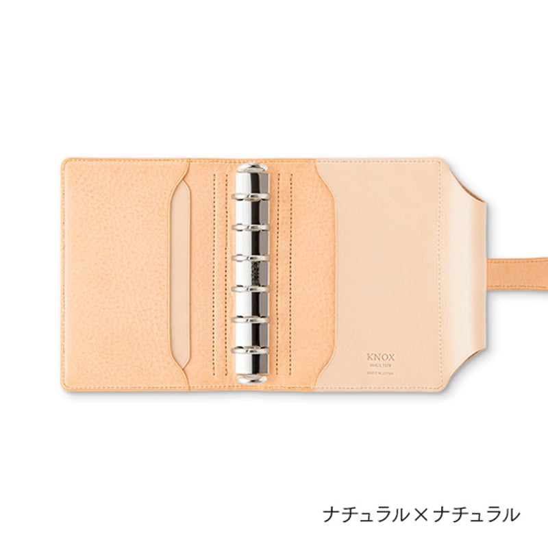 ひまわりページ 3つ折りタイプシステム手帳 ミニ6（20mmリング） ひまわりページ 3つ折りタイプシステム手帳 ミニ6（20mmリング