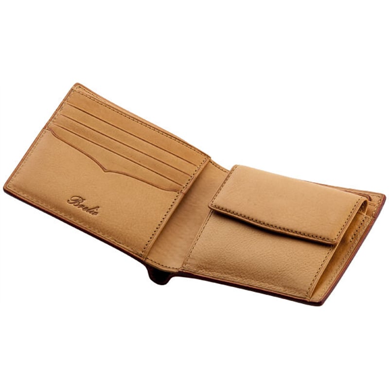 Brelio ミネルバボックス 小銭入れ付き二つ折り財布 No.110 | NAGASA