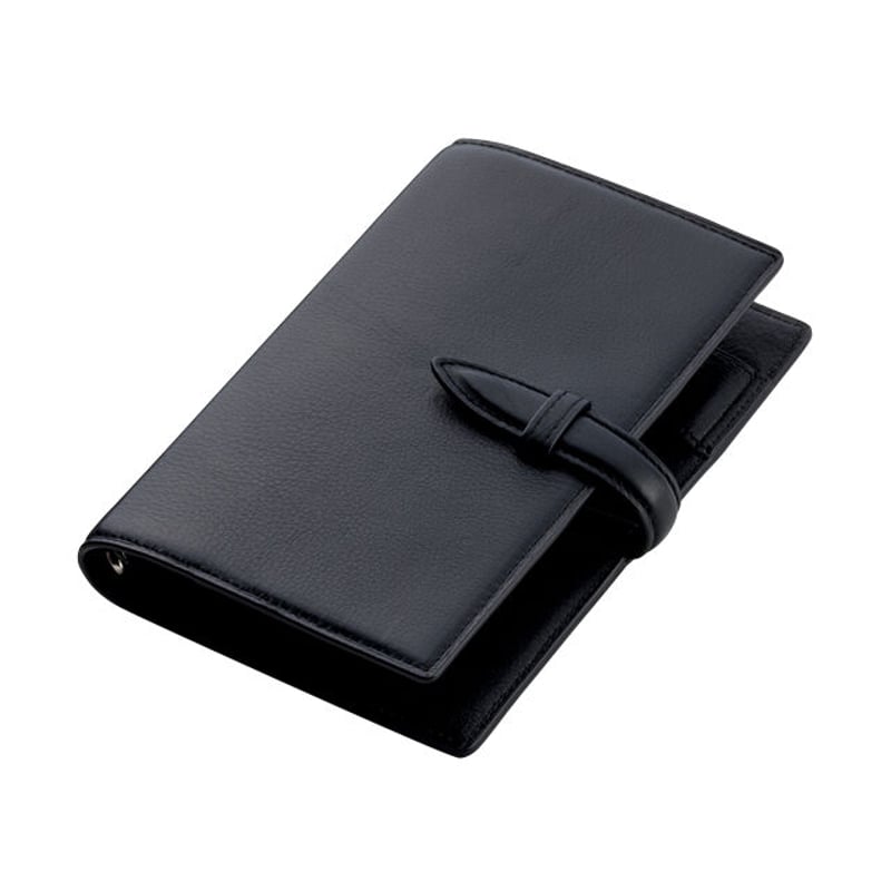 Brelio ヤクレザー システム手帳 バイブルサイズ・ベルト 16mm No.584