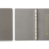 PLOTTER システム手帳 本革 ホースヘアー2 A5サイズ 6穴リングレザー