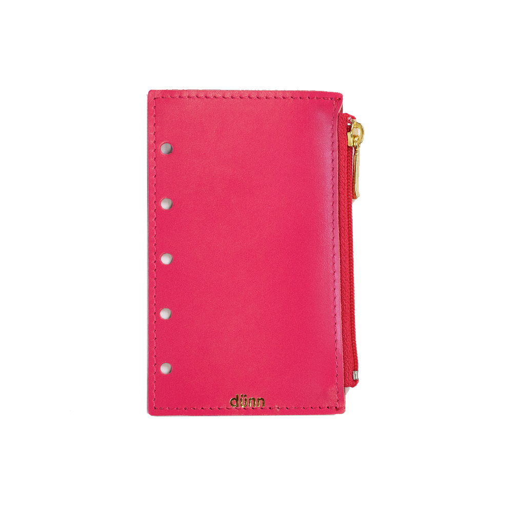 dunn M5 zipper pouch ミニ5穴システム手帳アクセサリー