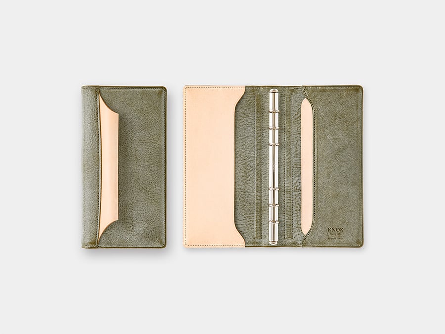 KNOX「N/PEARCE」ナローシステム手帳 | NAGASAWA JournalStyle