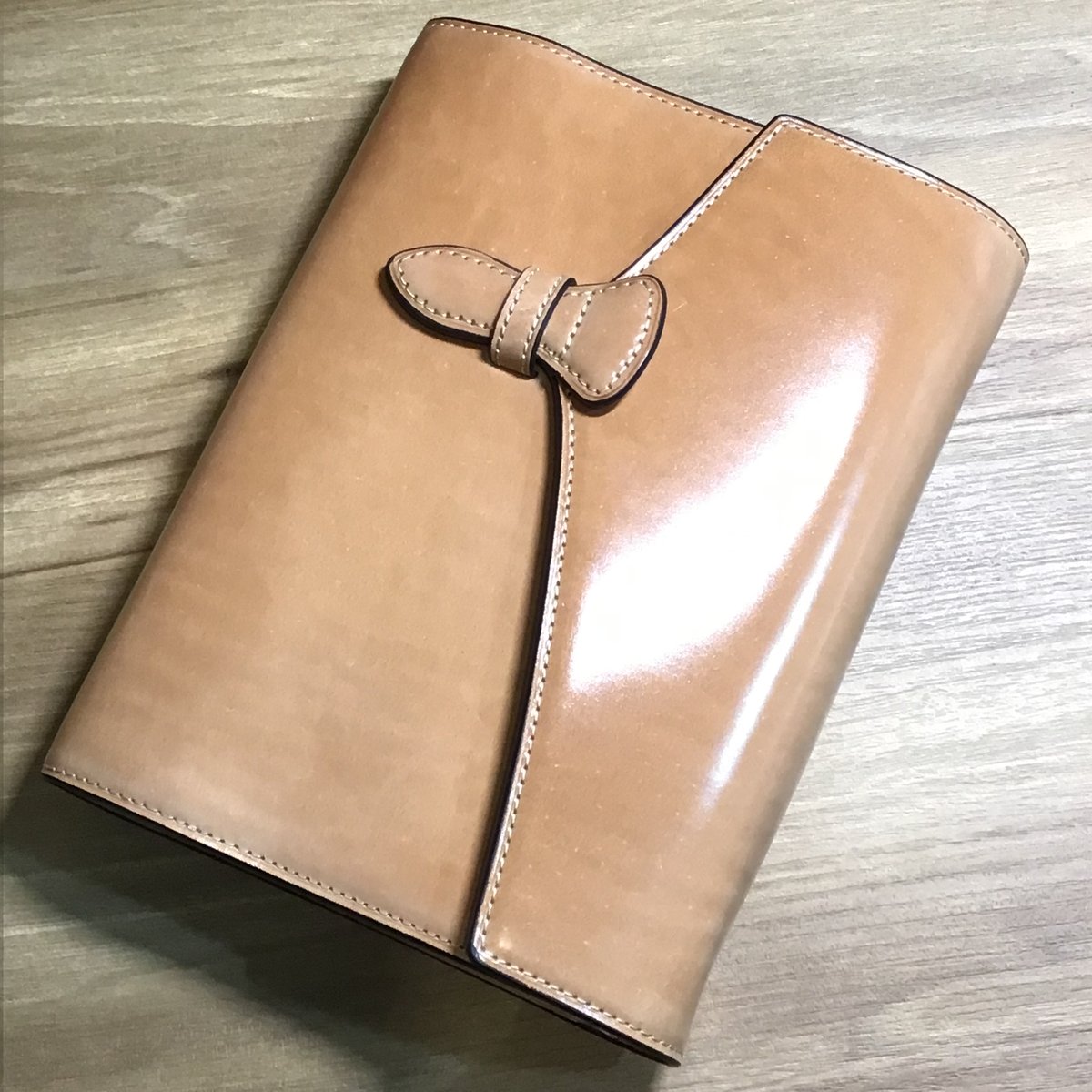 Brelio×NAGASAWA ナチュラルコードバン M6 システム手帳 Brelio