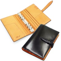 Brelio モルビド A5サイズ システム手帳 ラウンドジップ 6穴16mm