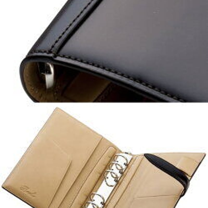 ルブレフ専用 Brelio NO.581 LEDER CORDOVAN バイブルベルト 19mm システム手