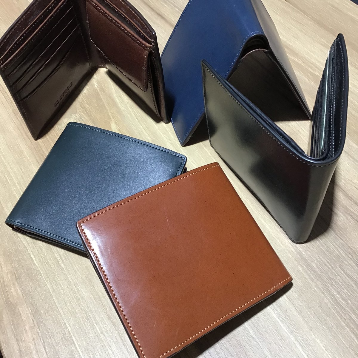 ゴダン☆イギリス製ブライドルレザー ハンドメイド 手縫い長財布 ゴダン☆イギリス製ブライドルレザー ハンドメイド 手縫い長財布