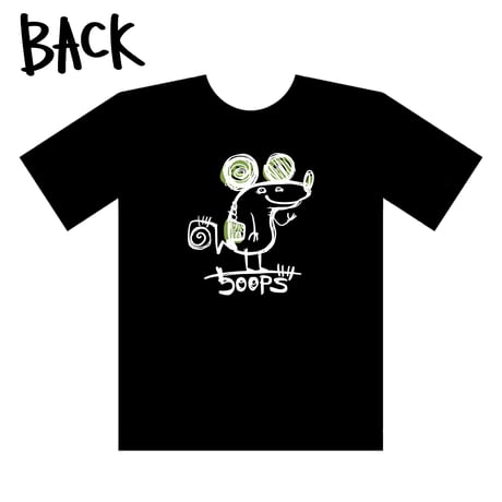 【T-shirt】V001  ブラック