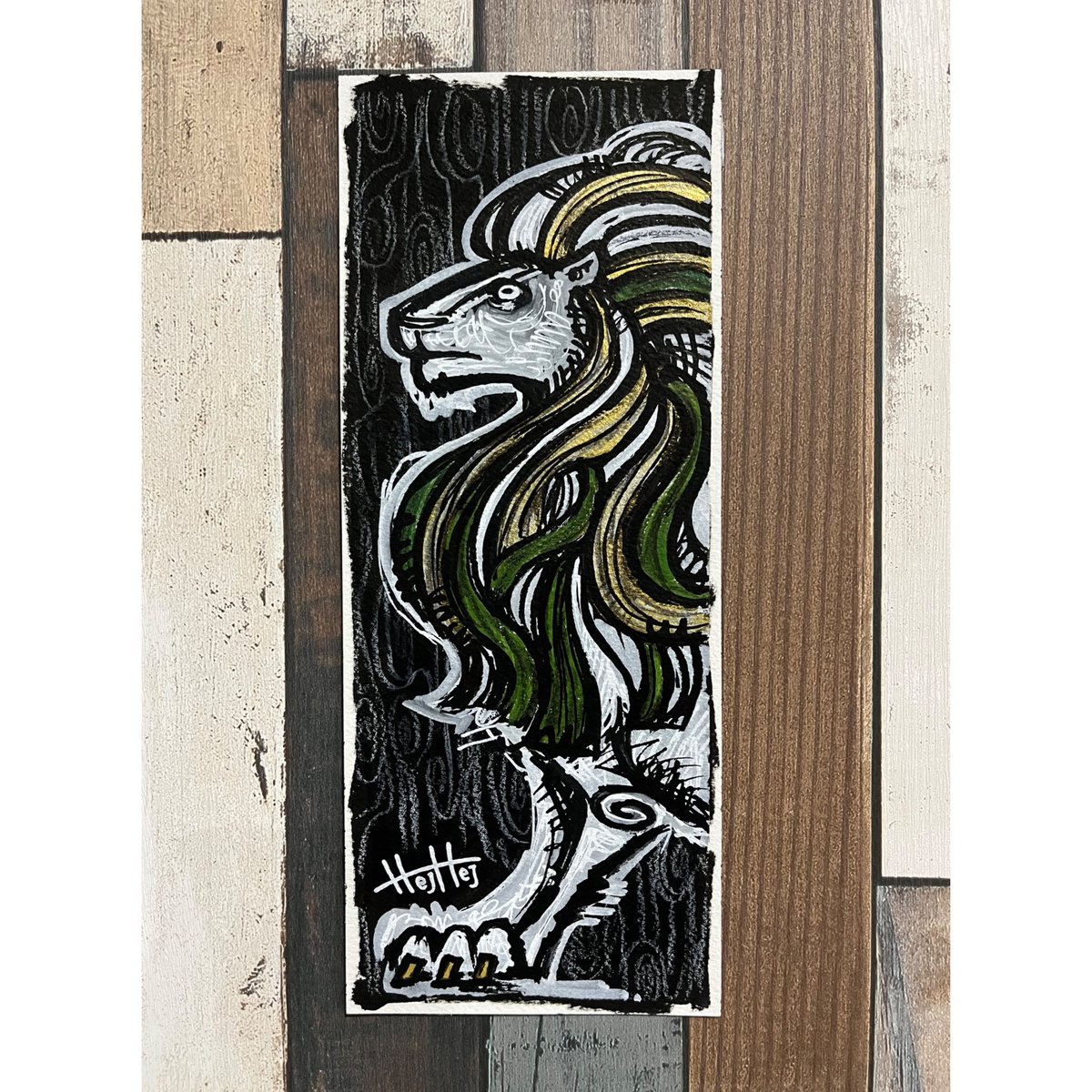 絵（原画）#12 絵（原画）#12 イラスト カワサキNinja ZX-12R（緑