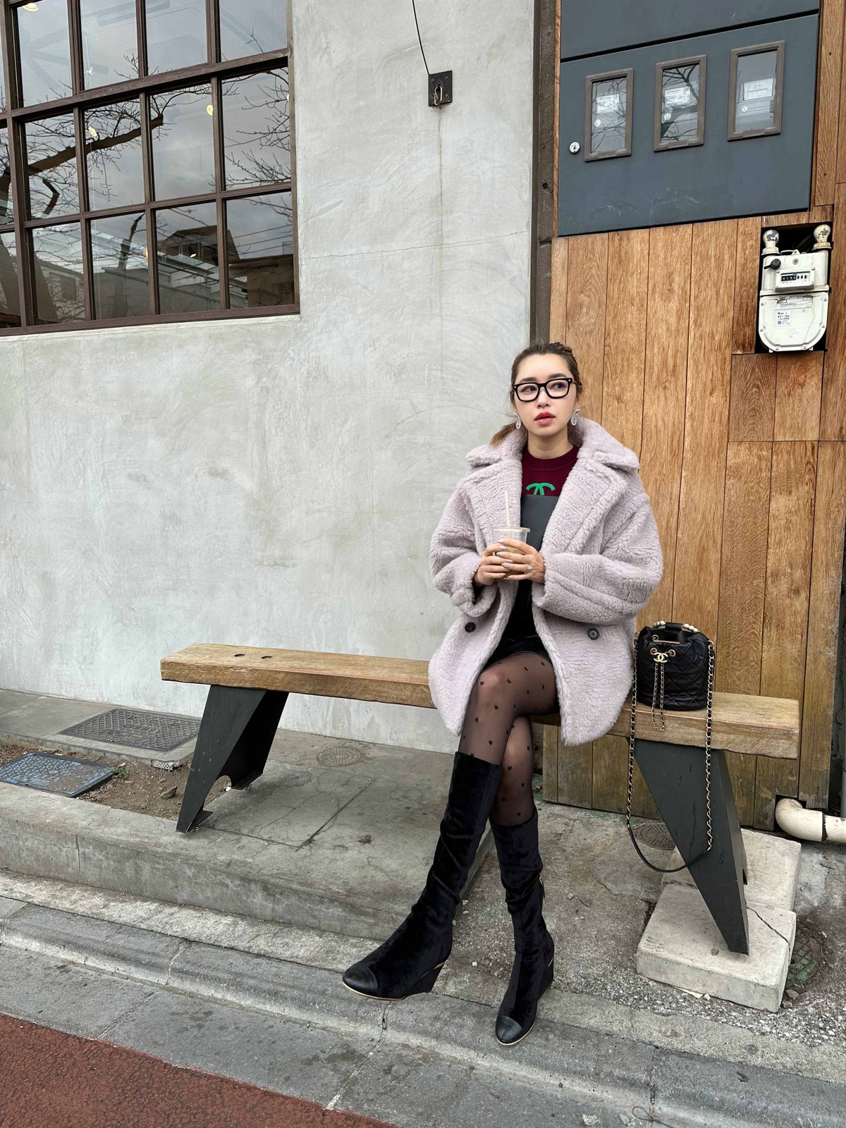 soniccaテディベアショートコート | sonicca