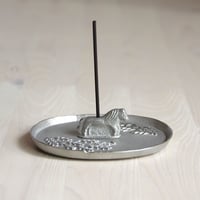 【お香立て皿セット】くさはらのうま
