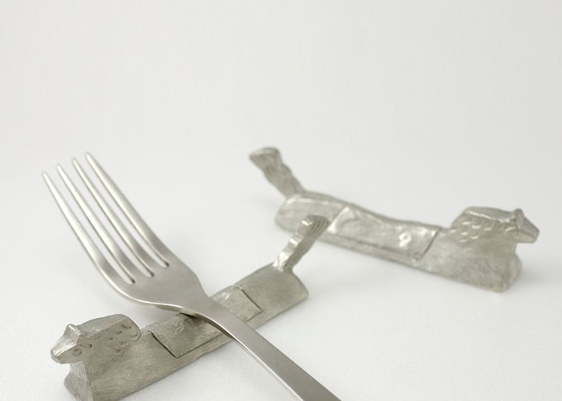 一点物♡未使用保管品】ナイフレスト 箸置き 馬 6点セット カトラリー