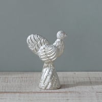 【ミニオブジェ】丘の上のとり