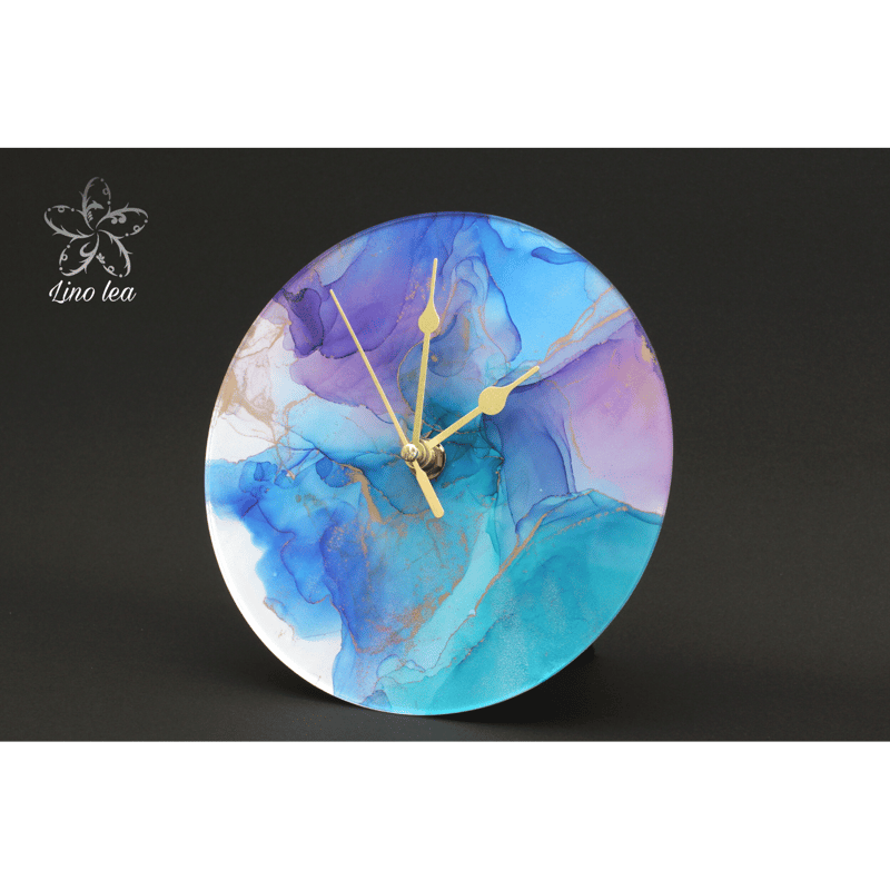 Lino leaプロデュース【ART clock】時計用アクリルプレート 17