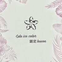 Resin+様公認Lulu  ice color認定Lesson ディプロマ