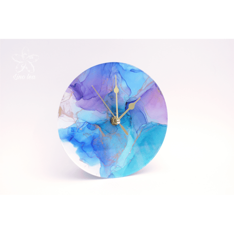 Lino leaプロデュース【ART clock】時計用アクリルプレート  １７㎝