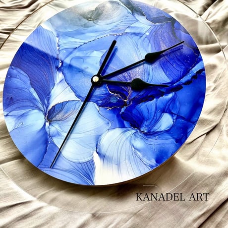 Lino leaプロデュース【ART clock】時計用アクリルプレート  １７㎝