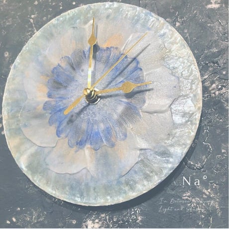 Lino leaプロデュース【ART clock】時計用アクリルプレート  １７㎝