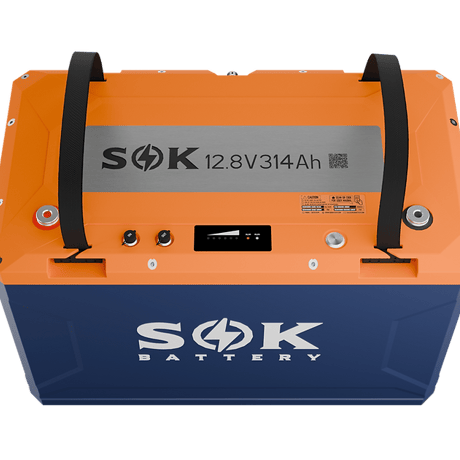 SOKバッテリー　12V 314Ah   リン酸鉄リチウムイオンバッテリー　マリンケース