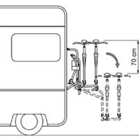 THULE・2バイクリフト V16