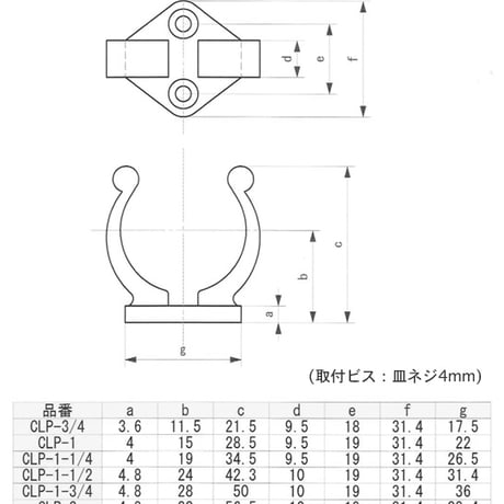 ホールディングクリップ