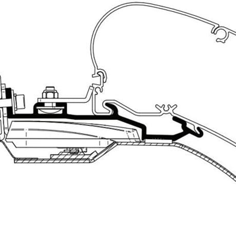 THULE スマートクランプシステム【専用オーニングアダプター】