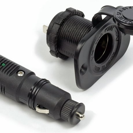 防水12V ソケット・プラグ