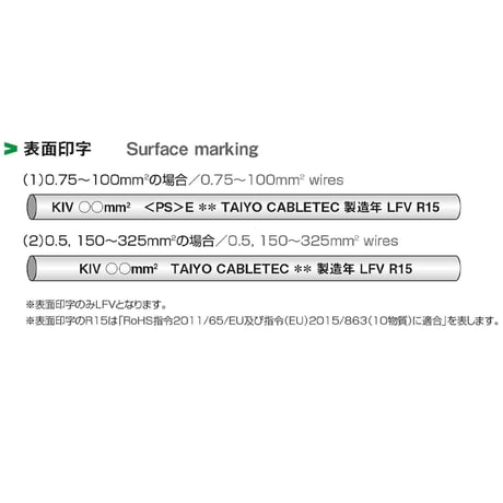 《14sq》日本製配線ケーブル 1本  のコピー