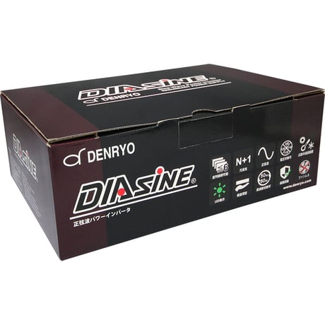 《DENRYO  電菱》DC-AC正弦波インバーターDIASINE®GR300