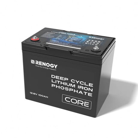 《RENOGY》CORE シリーズ 12.8V 100AH リン酸鉄リチウムイオンバッテリー
