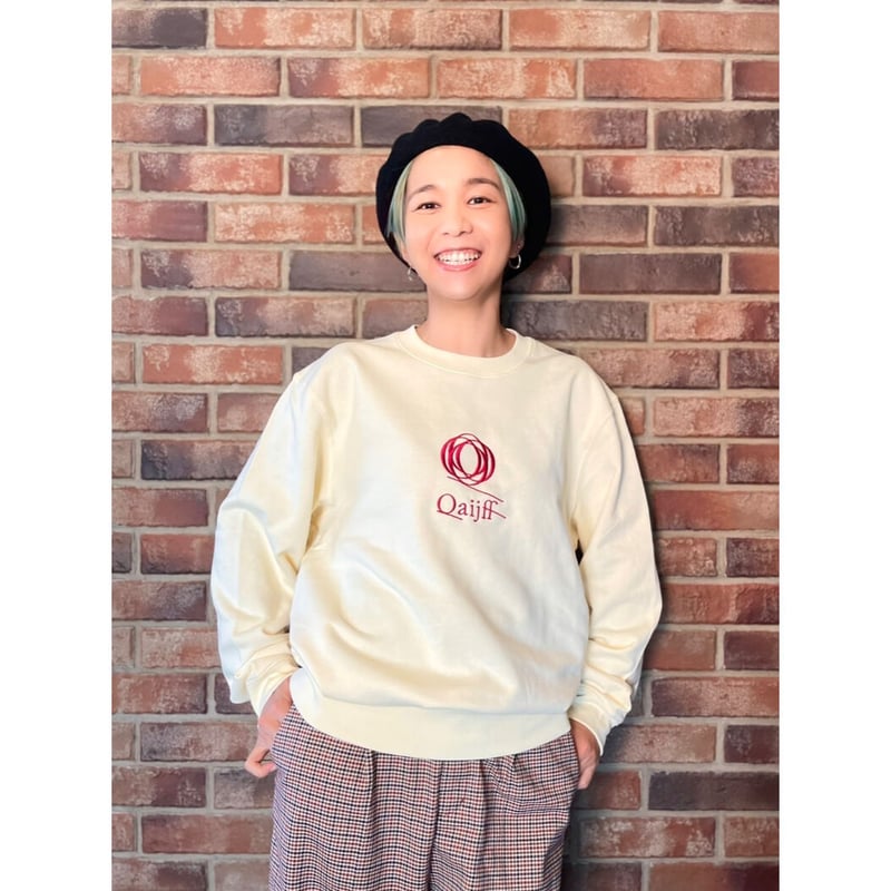 BIG LOGO刺繍スウェット | Qaijff OFFICIAL ONLINE SHOP BIG LOGO刺繍スウェット | Qaijff OFFICIAL ONLINE SHOP