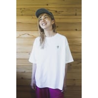 NEW LOGO刺繍 BIG Tシャツ(ホワイト)