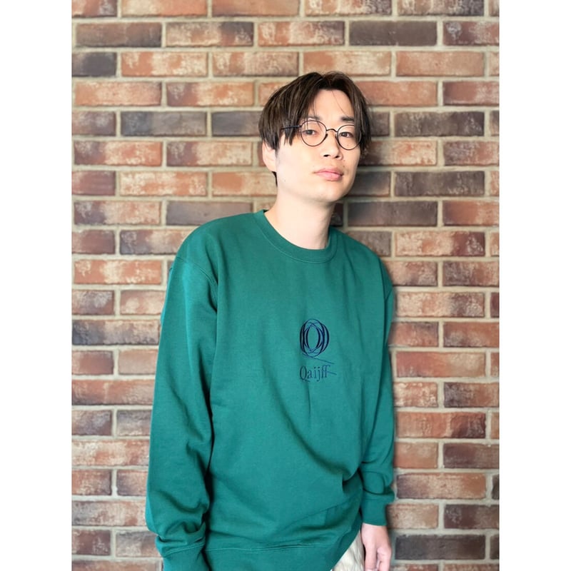 BIG LOGO刺繍スウェット | Qaijff OFFICIAL ONLINE SHOP BIG LOGO刺繍スウェット | Qaijff OFFICIAL ONLINE SHOP