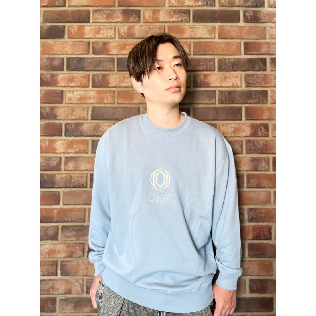 BIG LOGO刺繍スウェット | Qaijff OFFICIAL ONLINE SHOP BIG LOGO刺繍スウェット | Qaijff OFFICIAL ONLINE SHOP