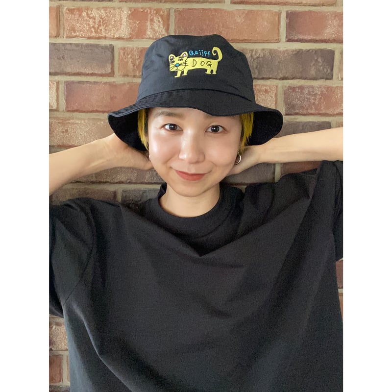 猫みたいなDOGバケットハット | Qaijff OFFICIAL ONLINE SHOP 猫みたいなDOGバケットハット | Qaijff OFFICIAL ONLINE SHOP