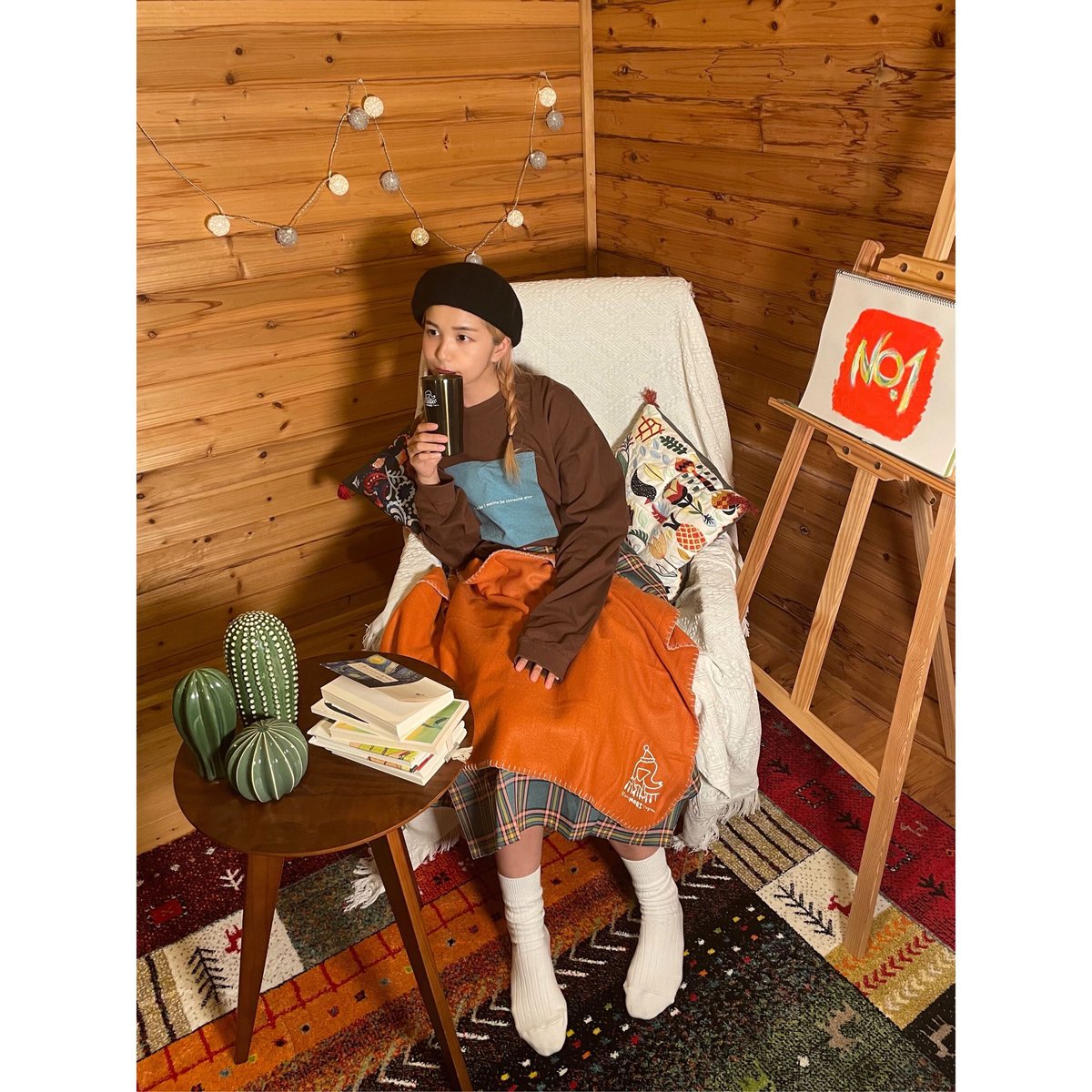 森のうたた寝ブランケット(限定リリックカード付き) | Qaijff OFFICIAL