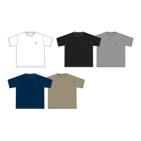 NEW LOGO刺繍 BIG Tシャツ(ネイビー)