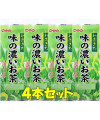 【梅の園一番人気のお茶】【毎日のお茶にオススメ】【送料無料メール便】味の濃いお茶100ｇ  ４本セット