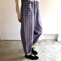 【筑後織】はこパン一重　竹の節柄グレー
