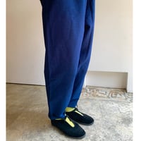【筑後織】はこパン一重　引き揃え紺