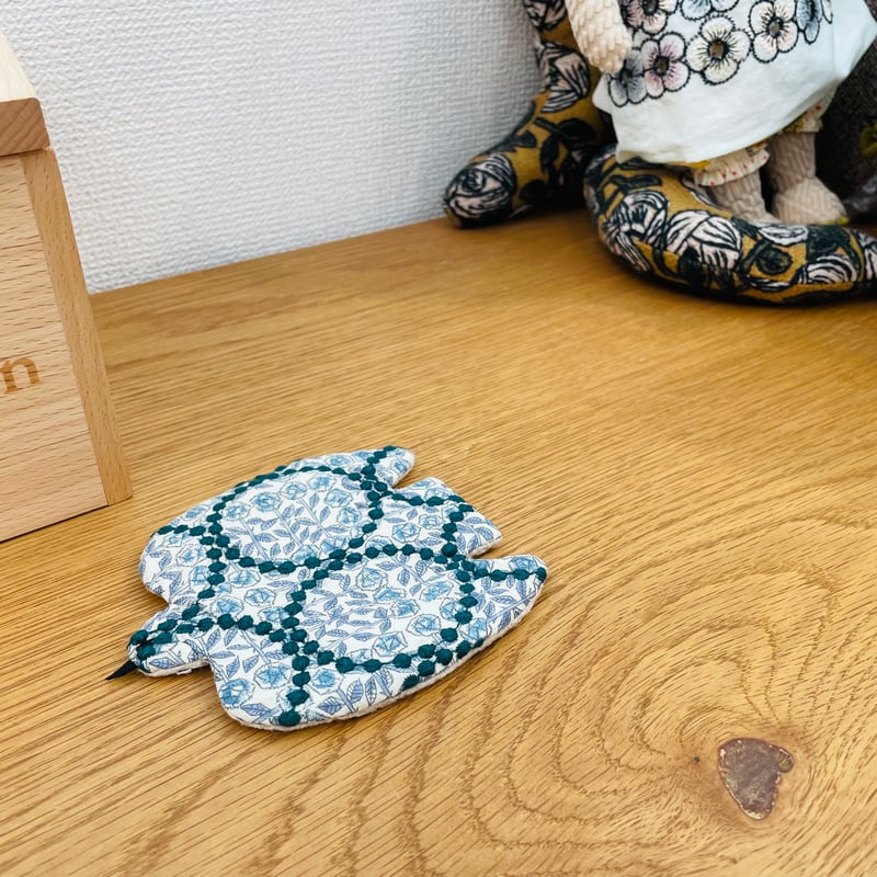 ⚮̈ミナペルホネンハンドメイド⚮̈バードコースター/tambourine ⚮̈ミナペルホネンハンドメイド⚮̈バードコースター/tambourine