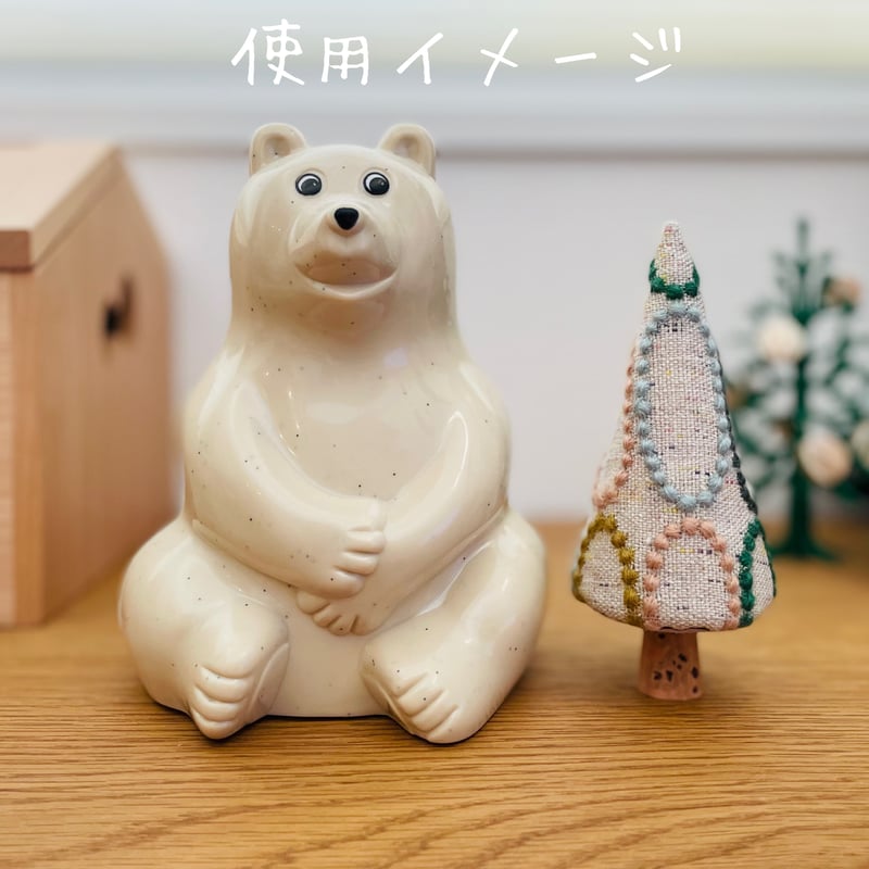 ミナペルホネン forest parade ハンドメイド パッチンピン（mina 