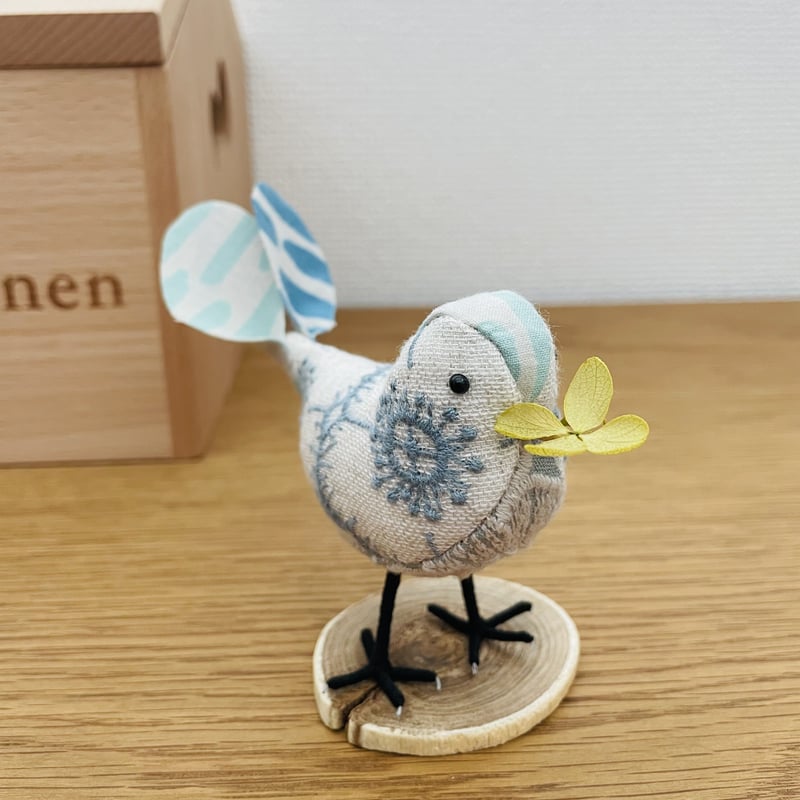 ハンドメイド♡ミナペルホネン♡dop♡インディゴ♡ポシェット(本体の hanaha ポシェット - minä perhonen